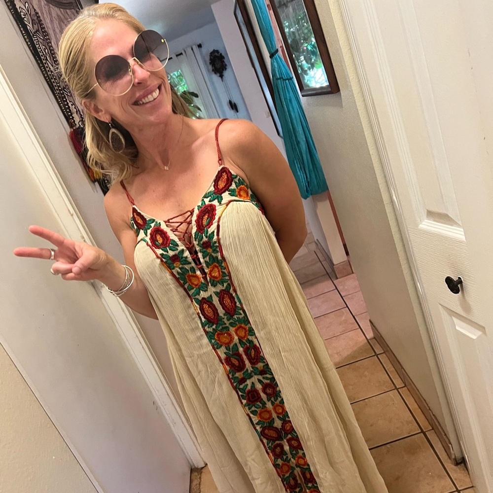 ISO PLEASE HELP! Free People Nikita maxi dress xs